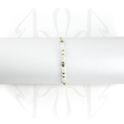 Clear Quartz Adjustable Bracelet 