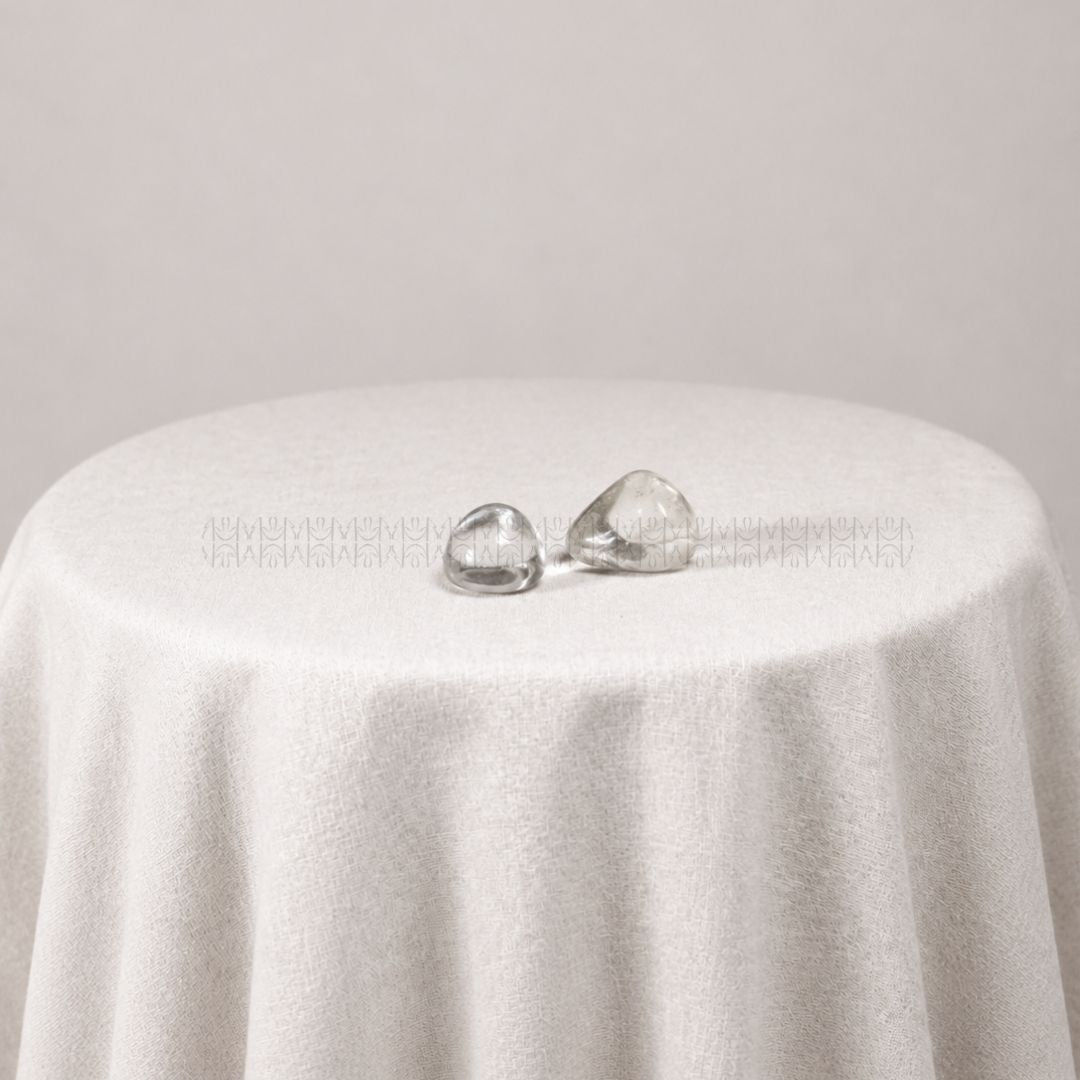 Clear Quartz Tumbles  Crystal Tumbles