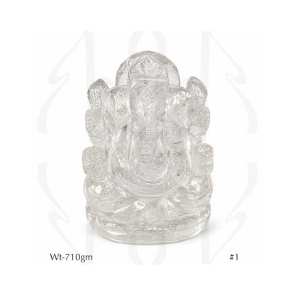 Clear Quartz Ganesha
