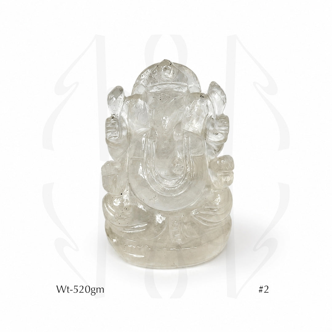 Clear Quartz Ganesha