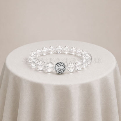 Master Manifestor Clear Quartz Bracelet 96  Crystal Bracelet