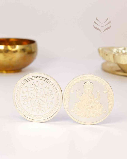 Light-coded Coins of Fortune with Norse symbols