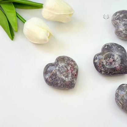 Double Magick Heart  Crystal Heart