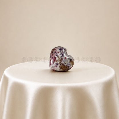 Double Magick Heart  Crystal Heart