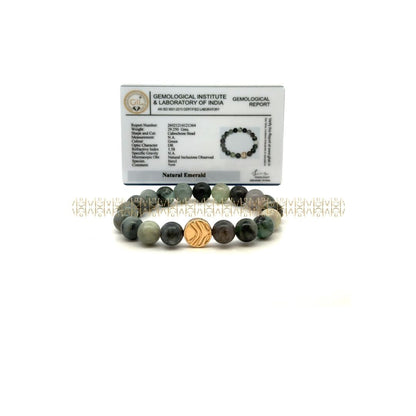 Opportunity & Health Creator Emerald Bracelet 