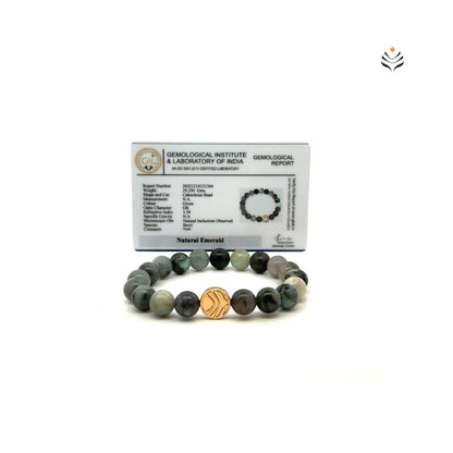 Opportunity & Health Creator Emerald Bracelet 