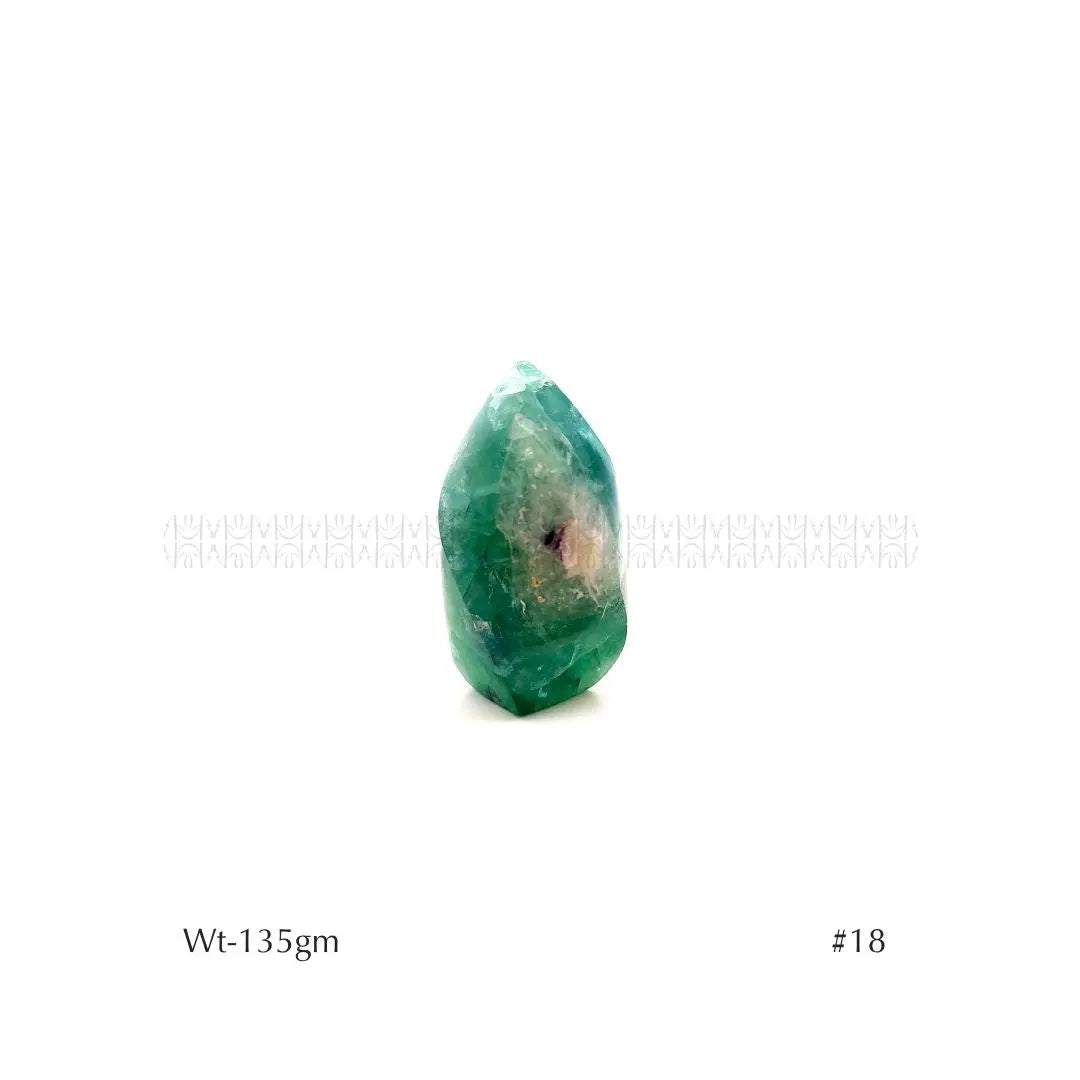 FLUORITE FLAMES  Crystal Tumbles