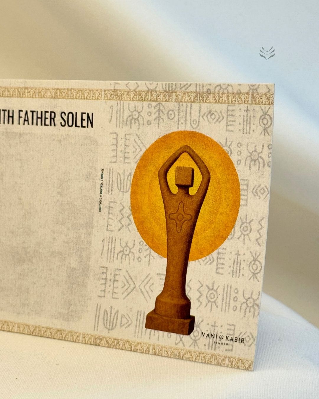 Manifest with Father Solen Cheque 