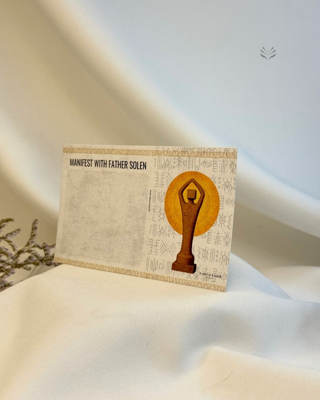 Manifest with Father Solen Cheque 