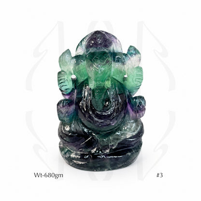 Fluorite Ganesha
