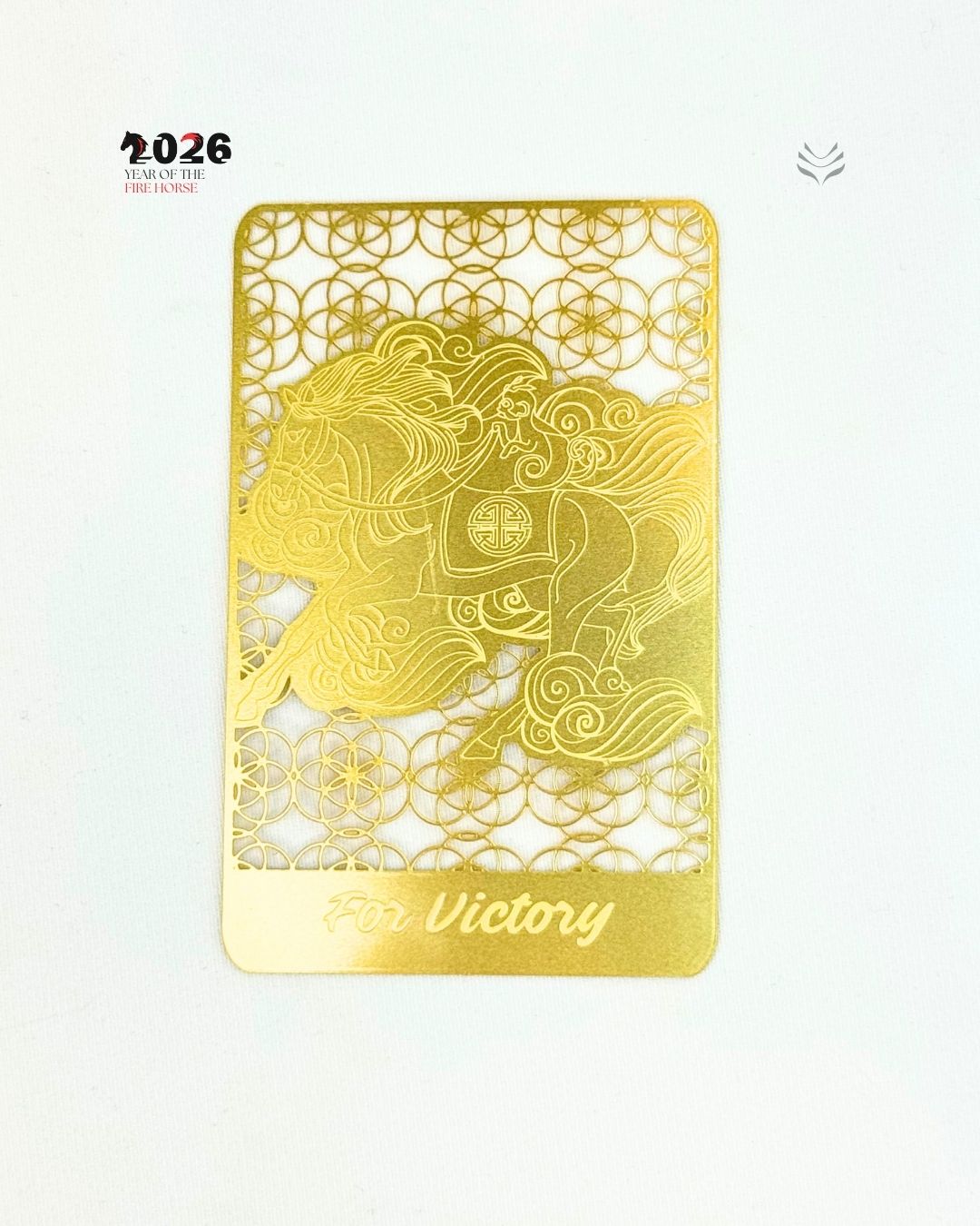 FLY ON MONKEY GOLD CARD - LUCK