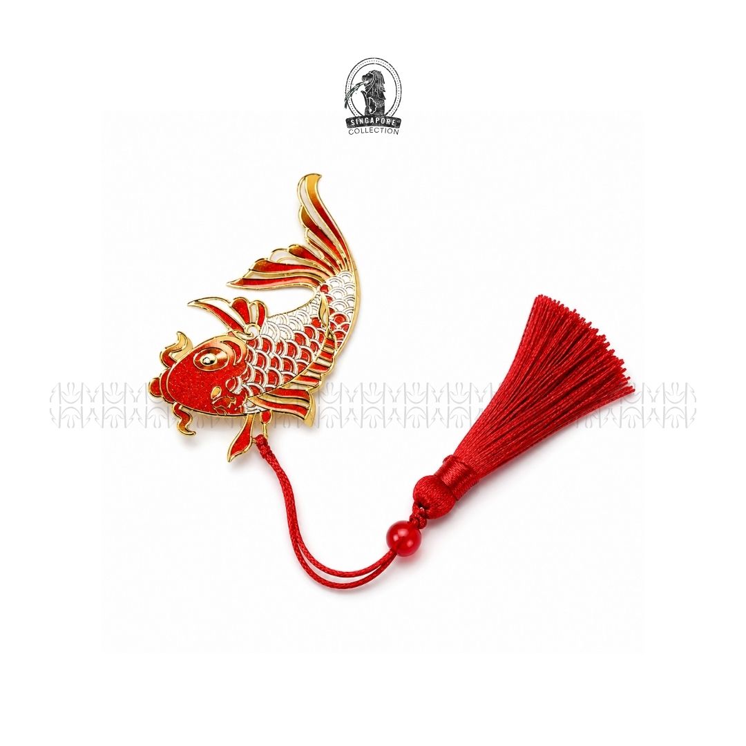 Fortune Fish Arowana Bookcharm