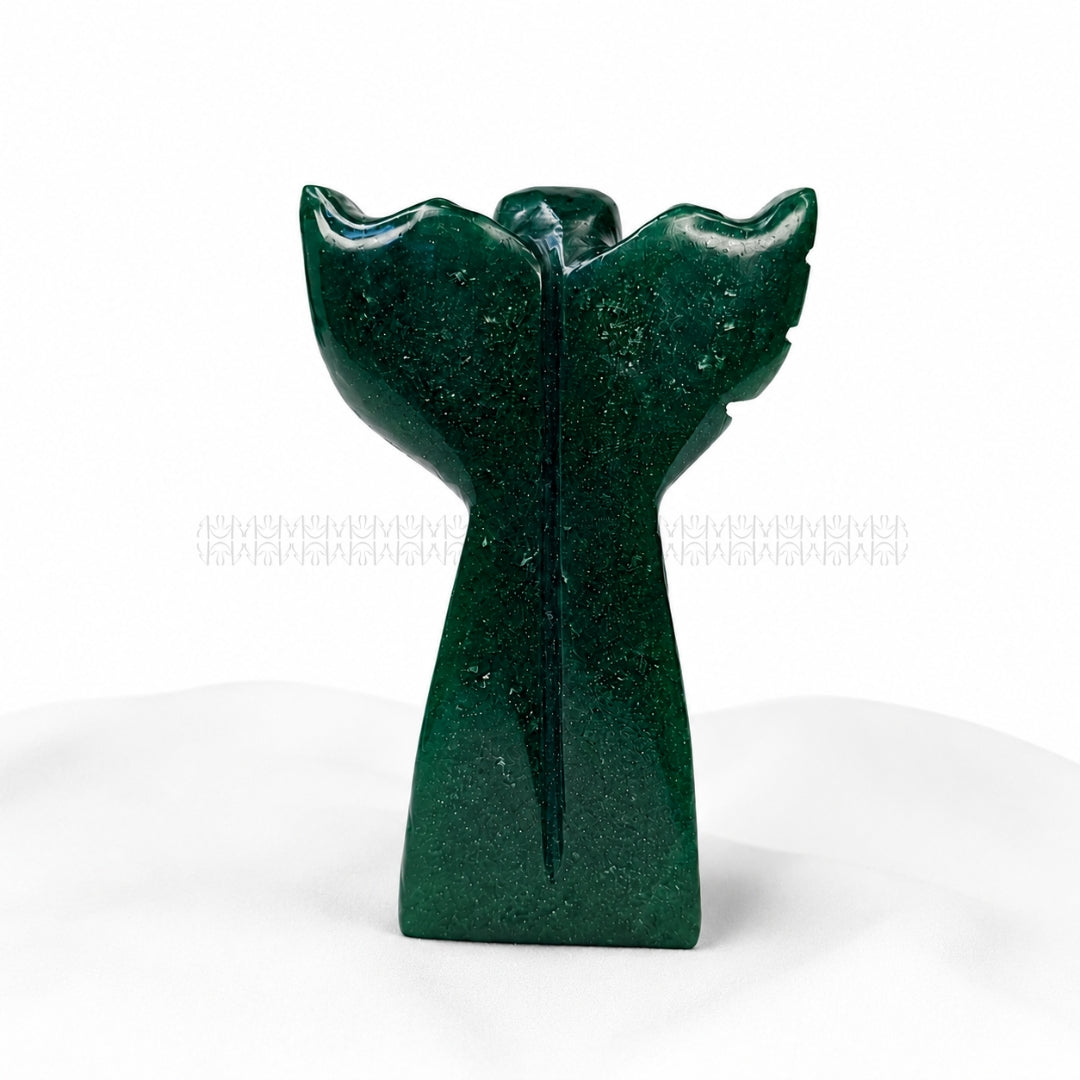 Drop Your Worry - Green Aventurine Angel 