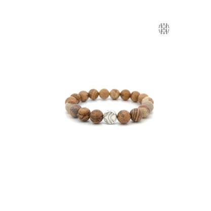 Gaia Picture Jasper Bracelet 