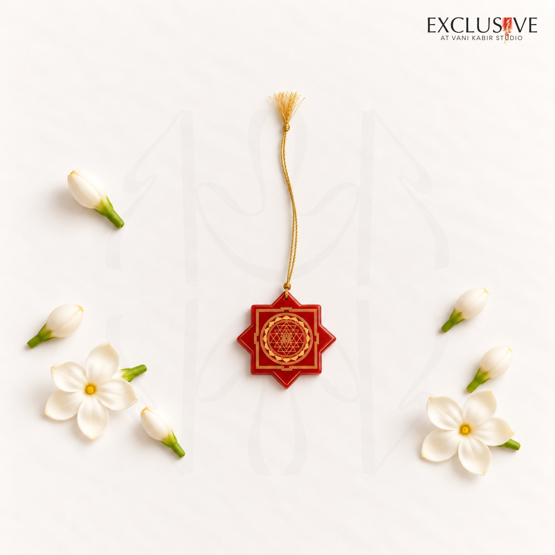 Glass Shree Yantra