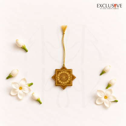 Glass Shree Yantra