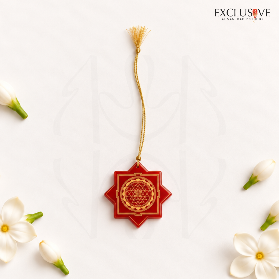 Glass Shree Yantra 