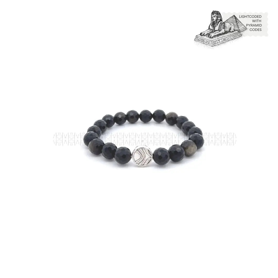 Golden Hour Obsidian Bracelet 