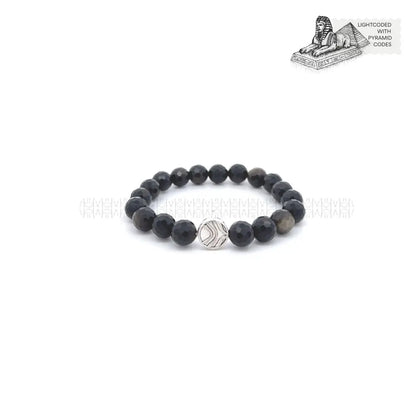 Golden Hour Obsidian Bracelet 