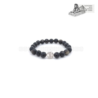 Golden Hour Obsidian Bracelet 