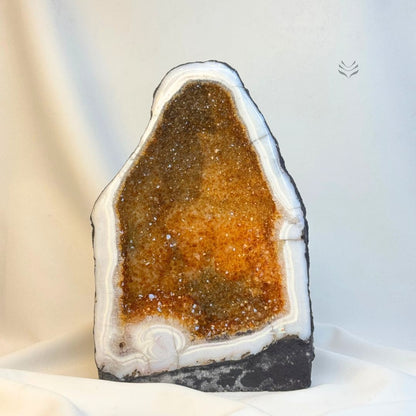 Citrine Geode - Golden Opportunity