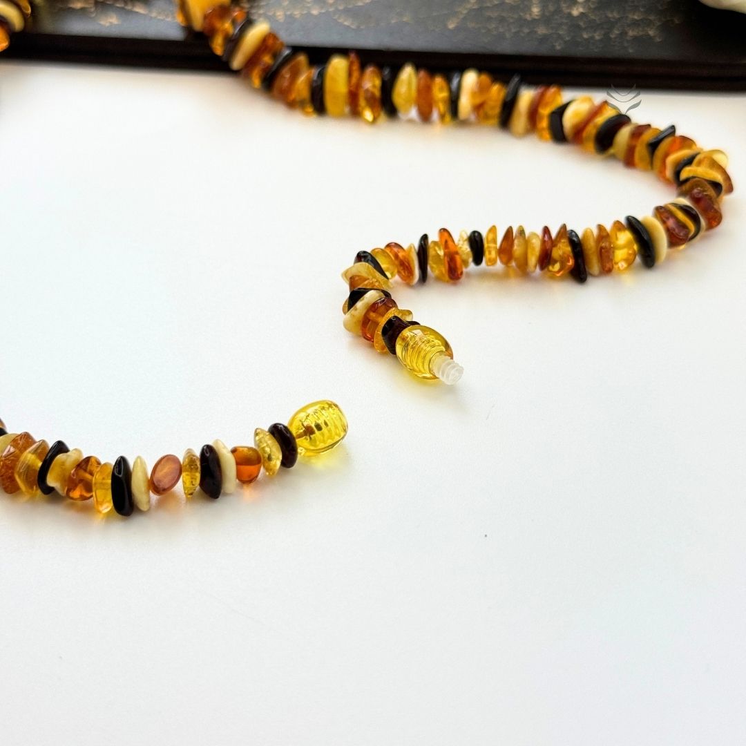 Good Health Promise Amber Necklace