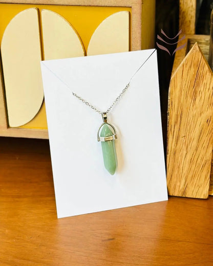 Double Terminated Pendant for Personal Growth and Transformation