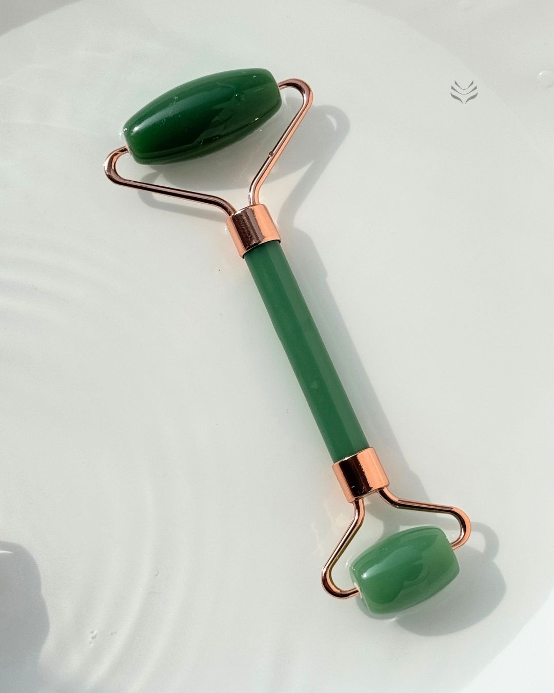 Green Aventurine Face Massage Roller 