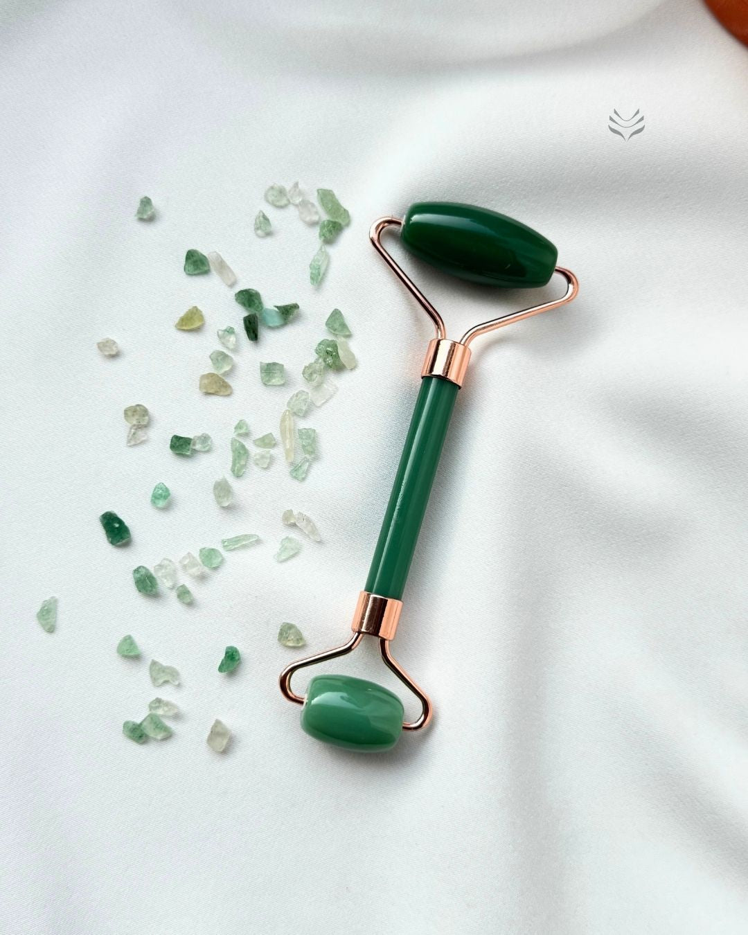 Green Aventurine Face Massage Roller 