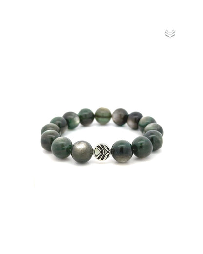 Anxiety Regulator Green Lepidolite Bracelet