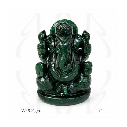 Green Aventurine Ganesha