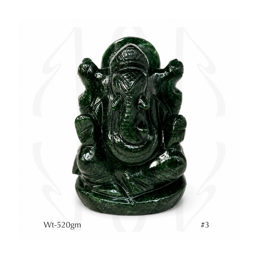 Green Aventurine Ganesha