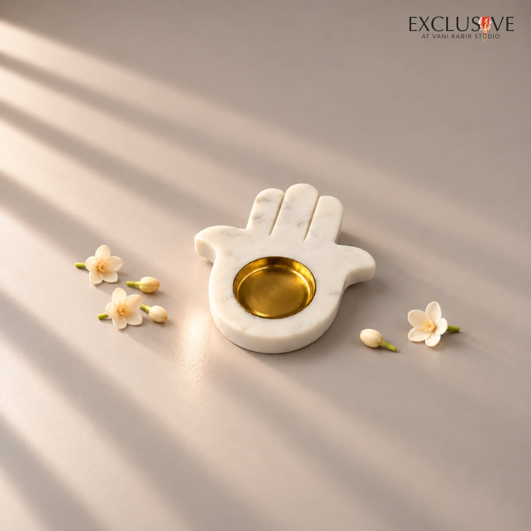 Hamsa Tea Light Holder 