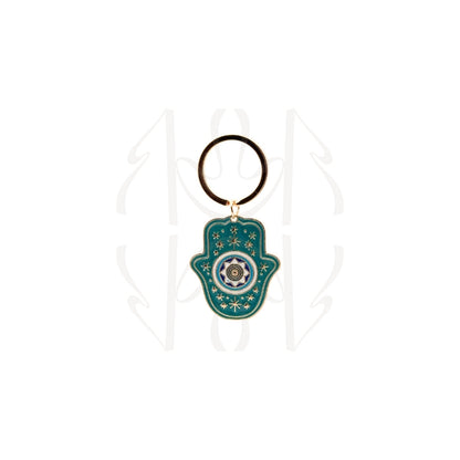 Hamsa Blessing Keychain