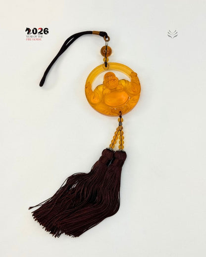 WEALTH AMULET LAUGHING BUDDHA