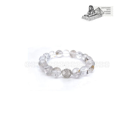 Temple Frequency Herkimer Diamond Bracelet 