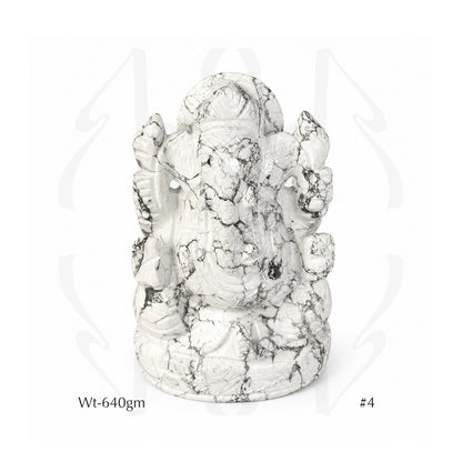 Howlite Ganesha