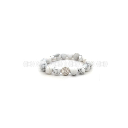 Anti-Anger  Howlite Bracelet 