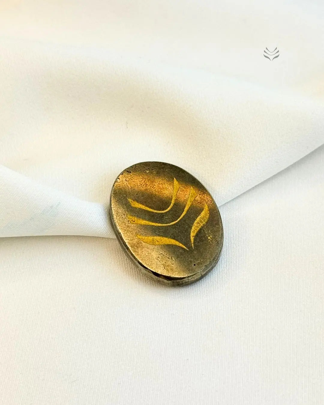 Iron Pyrite Zibu Coin  Crystal Coin