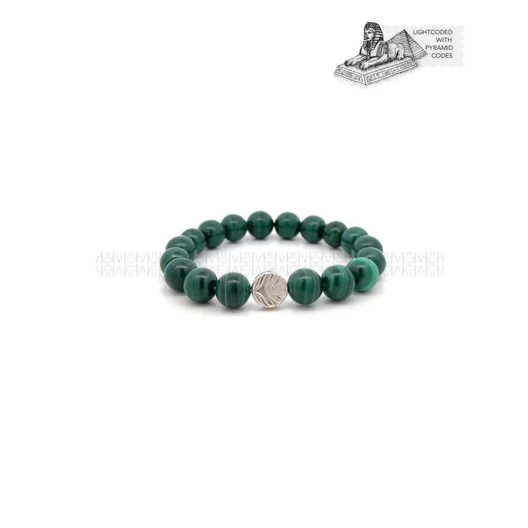 Know It All Malachite Bracelet 