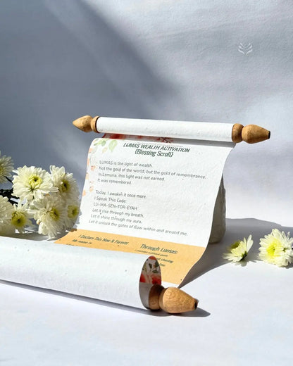 LUMAS Blessing Scroll – The Wealth Code 
