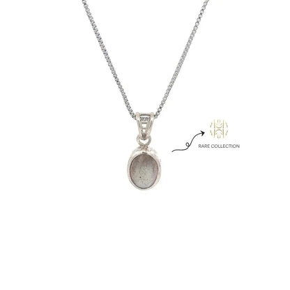 Labradorite Silver Pendant 