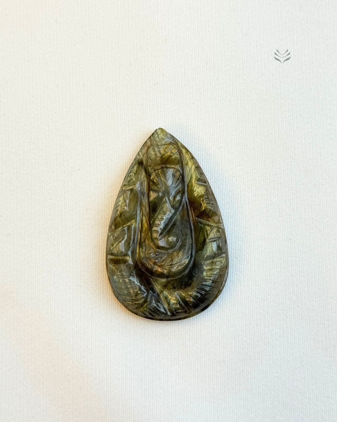 Labradorite Ganesha Pocket Stone 