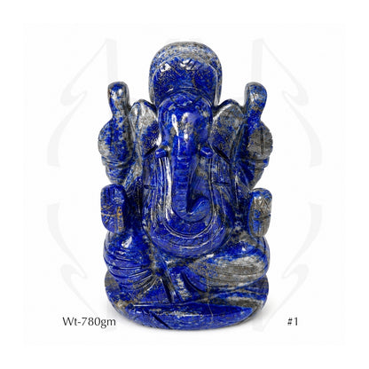 Lapis Lazuli Ganesha