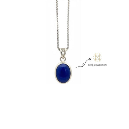 Lapis Lazuli Silver Pendant 