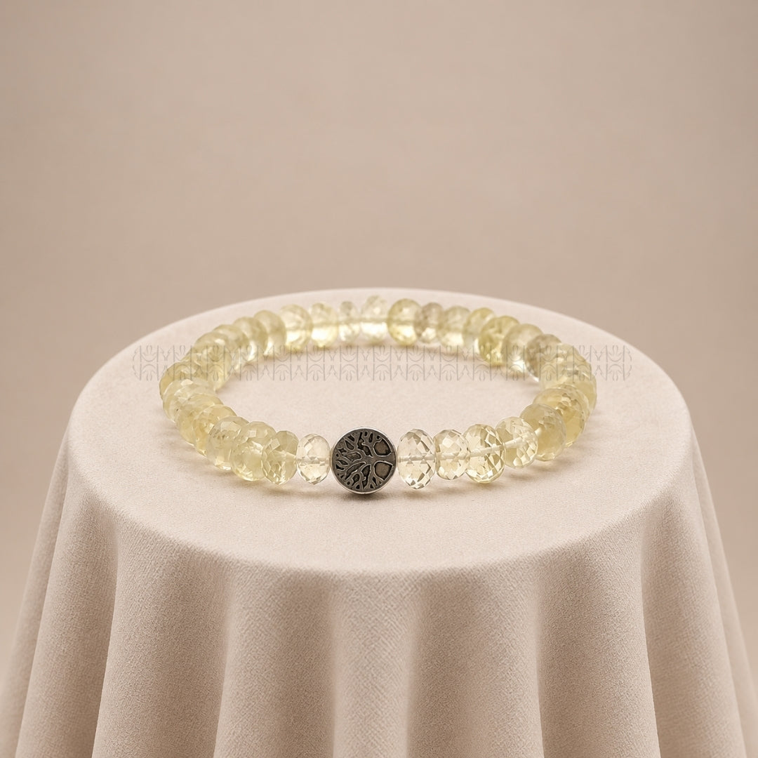 TOP 1% LEMON TOPAZ BRACELET  Crystal Bracelet