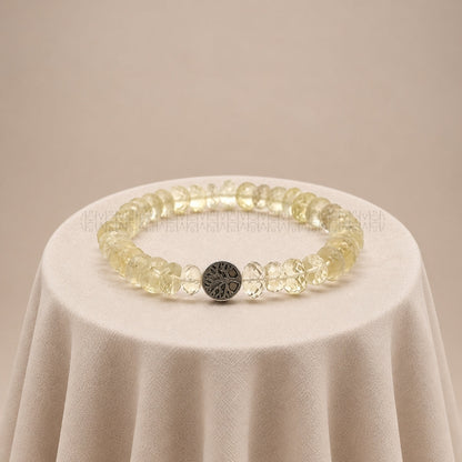 TOP 1% LEMON TOPAZ BRACELET  Crystal Bracelet