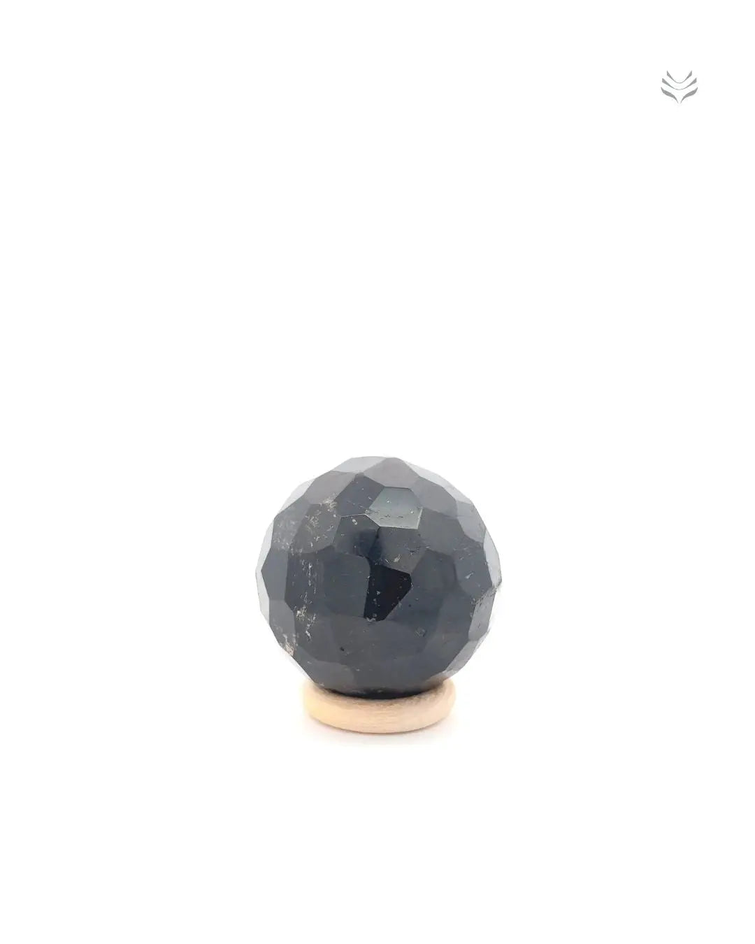 Light-Coded Black Tourmaline Mega Sphere 