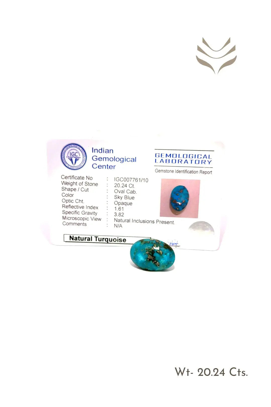 Light-Coded Elite Turquoise- 20.24 Ct 