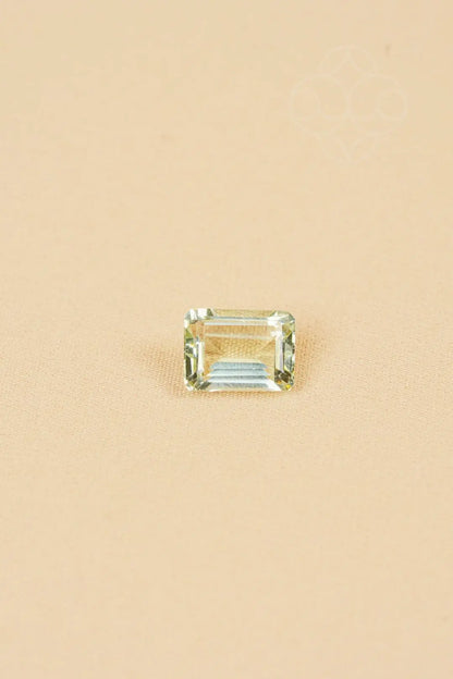 Light-Coded Green Amethyst - 6.37 Ct 